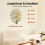 Wall Clock Metal Battery Operated Clock Peacock Modern 2