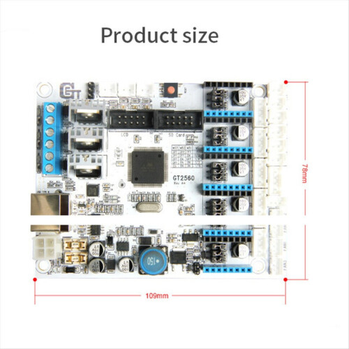 GT2560 Controller Board 3D Printer Controller Board Power Than Mega256