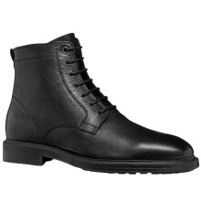 (8 UK, Black) Geox Mens Tiberio Ankle Boots