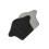 Coussinets de talon en daim Black 1
