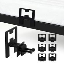 Anti-Slip Mattress Gaskets, 6PCS Adjustable Mattress Slide Stopper for Bed Frames