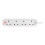 Masterplug 4 Socket Surge Protected Extension Lead Power Strip 2 Metre 2