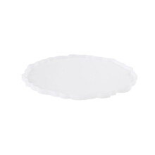 DIY Kristall-Epoxidform Kompott-Schaukeltisch-Runder-Spitzenuntersetzer-Tischdekoration-Silikonform