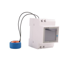 Digitales Einphasen-Wechselstromgerät 40-300 V 100 A DIN-Schiene 6 in 1 Voltmeter Amperemeter Watt k