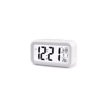 Digitaler Wecker mit LED-Anzeige, großer LCD-Ziffernanzeige, großem LCD-Display mit Hintergrundbeleu