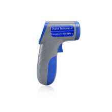 DT-6685 Digitaler berührungsloser Laser-Drehzahlmesser bis 99999 U/min, LCD-Anzeige, automatischer u
