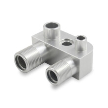 Für LSX/LS3-Motorumbau: Adapter für Klimakompressor, Aluminiumadapter