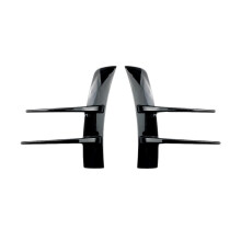 Schwarzer Frontstoßstangenspoiler für Pkw der Klasse A180 A200 A220 W177 (Schwarz)