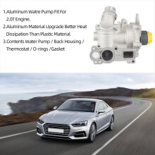 EA888 Aluminium-Motorwasserpumpenbaugruppe für Golf Jetta GLI MK6 Passa