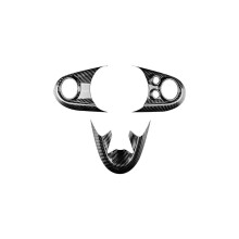 Lenkradbezug aus echtem Hartcarbon-Folie für Cooper Clubman F54 F55 F56 F60 Countryman Zubehör