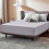 (Silver, Super King) 25cm Deep Fitted Bed Sheet Single Double King Stretchable Plain Fitted Sheets 6