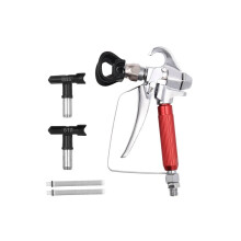 Airless-Farbspritzgerät mit 2 Farbspritzdüsen (315, 517) und Düsenschutz + 2 Airless-Sprühfilter für