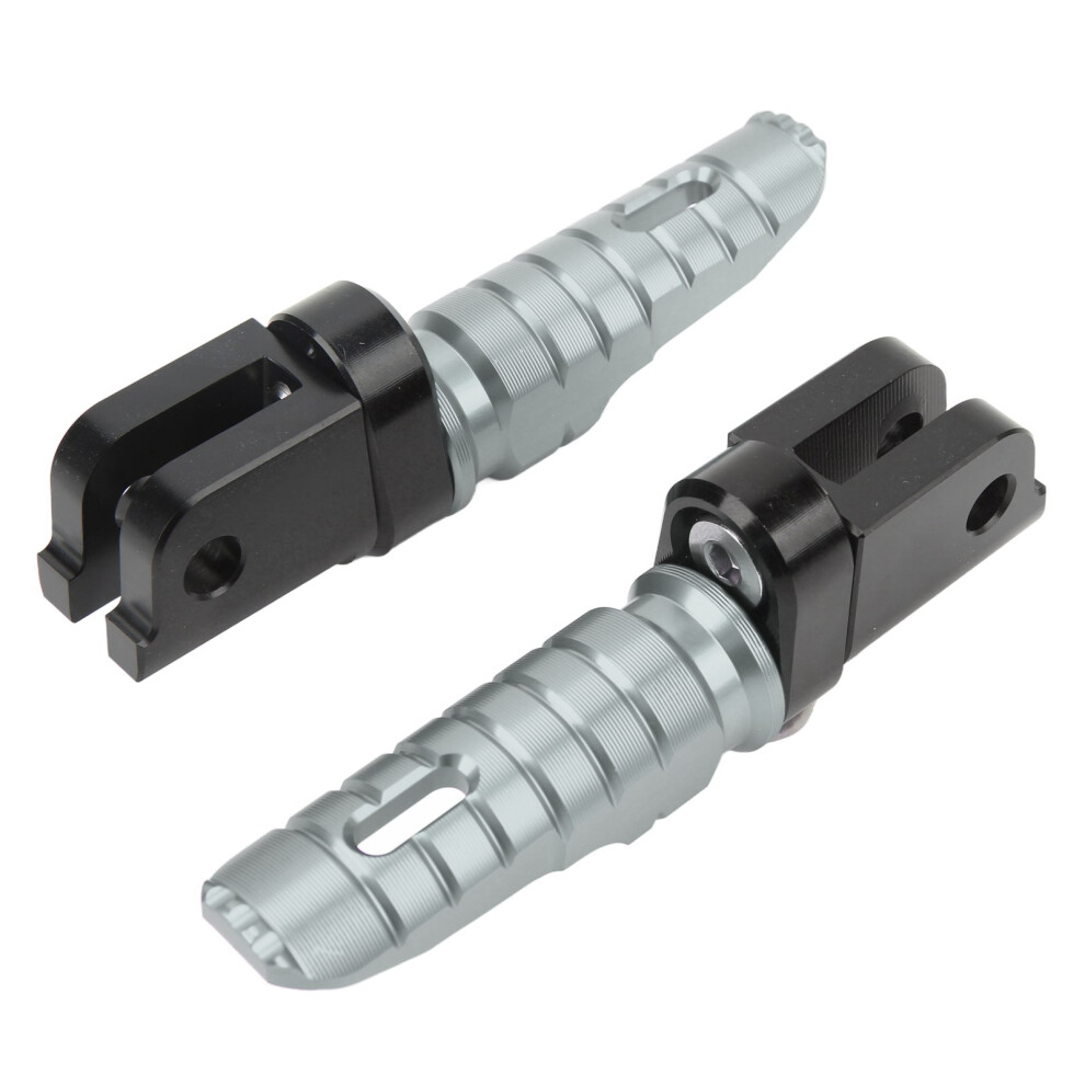 Premium Cnc Footpegs T6063 Alloy Gray 7340572319593