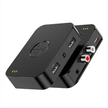 Bluetooth 6.0 Audioempfänger, USB-Anschluss, 3,5-mm-AUX-Anschluss, USB-Stereo-Musik, kabellos