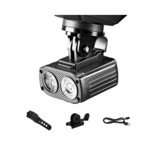 Fahrrad-Frontlampe, niedrige Lenkerleuchte, LED-Fahrradlaterne, USB-aufladbar, einfache Montage