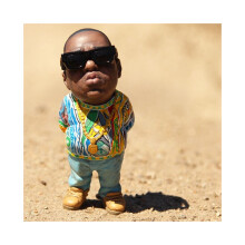 (Biggie) 2Pac Shakur B.I.G. Notorious Biggie Actionfigur Rap-Star-Figur Ornament