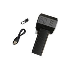50E Handventilator mit Turbo-Jet-Technologie, starker Luftstrom für Autos, 50-mm-Bürstenlosmotor, le