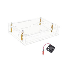 Acryl-Schutzgehäuse mit Lüfter für R3 -R3 Entwicklungsboard A