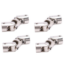 4x RC Doppel-Universalgelenk-Kardangelenk-Kupplungen mit Schraube, 8x8 mm