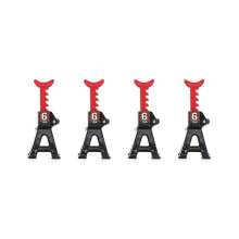 4er-Pack Wagenheberständer (Paar) für 1/24 SCX24 FCX24 RC-Cars, Reparatur- und Schutzständer, Adapte