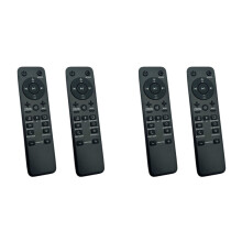 4x Fernbedienung für 2.1/3.1-Kanal 4K Ultra HD Soundbar-System, kabellose Heimkino-Audio-Fernbedienu