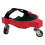 Rolling Knee Pad 360 Degree Casters Red 17