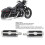 Motorrad Pedale einstellbar Ersatz Davidson Suzuki 13