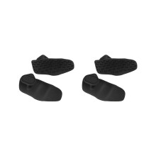 4x rutschfeste Trainingsgriffe, ergonomische Gummihandschuhe zum Schutz der Hände für Gewichtheben,