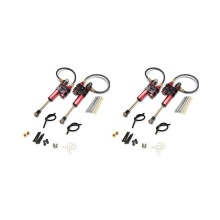 4x für TRX4 TRX6 SCX10 Simulations-Kletterauto 100mm Unterdruck Metall