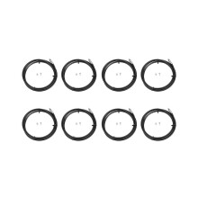 8-teiliges 2 m langes Fahrrad-Hydraulik-Scheibenbremsschlauch-Set mit Ölschlauch-Olivenverbinder-Ein