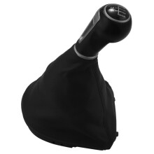 5-Gang-Schaltknauf aus Leder mit Staubschutzmanschette für Se