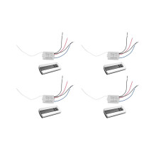 4x 1-Wege/AUS 220V Drahtlose Fernbedienung Digitale Fernbedienung für Lampen & Leuchten HT035