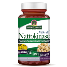 Nature's Answer, Nattokinase, 100 mg, 60 Vegetarian Capsules