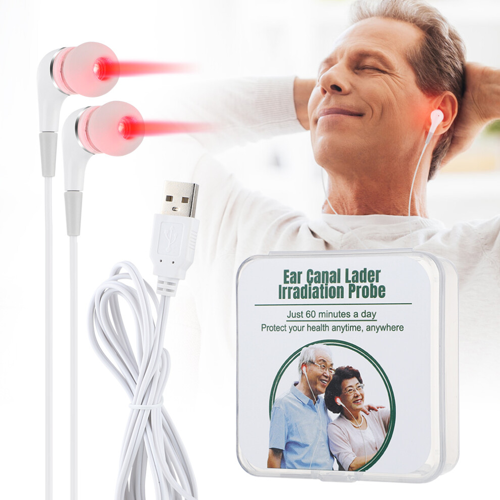 Tinnitus Ear Laser Therapy Lllt Irradiation Laser Physiotherapy Earplug Otitis Media Deafness Diabetes Hypertension Treatment 6974761376503