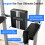 150KG Stable Pull Up Dip Station for Home Gym Strength Training Equipment 4