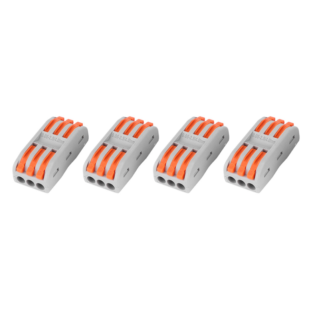 20Pc Pct-2-3 Terminal Blocks Orange
