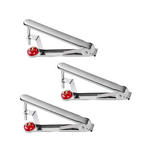 3-teiliges Kirschentkerner-Set aus Edelstahl, multifunktionaler Kirschkernentferner