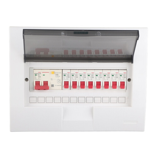 8 Way Concealed Distribution Box Indoor 63A