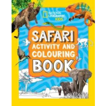 Safari Activity and Colouring Book by National Geographic Kids Paperba