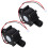 2Pièces Mini Générateur Hydro Électrique Noir Portable Pour 1