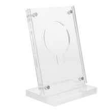 Custodia Porta Plettri Chitarra Acrilico Trasparente Anti-Uv
