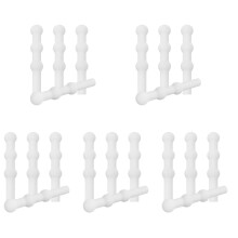 20Pcs Reusable White Diatomite Moisture Absorbing Rods for Home Drying
