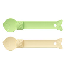 10Pcs Pet Food Squeeze Spoon Durable ABS Cat and Dog Feeding Supplies