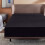 (Black, Double) 25cm Deep Fitted Bed Sheet Single Double King Strechable Plain Fitted Sheets 4