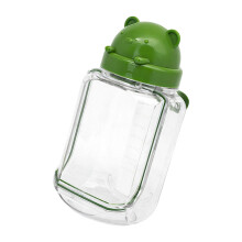 Food Grade Plastic Saladecontainer Beer-groenzonder kruis