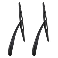 2x Bürsten + Wischerarm schwarz für Heckscheibenblende 307 SW / Kombi