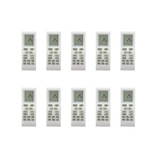 10x Universal-Klimaanlagen-Fernbedienung (Ersatzfernbedienung für Gree YBOF, YB1FA, YB1F2, YBOF2)