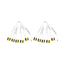 2x AAA Virtual Eliminators USB-betriebene Batterieentferner für Weihnachtsbaumbeleuchtung, LED-Licht