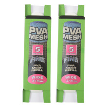 2 x 5 m PVA-Nachfüllbeutel (37 mm Maschenweite) für Karpfenangeln, Boilie-Rigs und Köderverpackungen