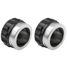 2 x 2 Zoll (51 mm) Aluminium-Einfüllstutzen und -deckel zum Einschweißen für Öl-, Kraftstoff- und Wa